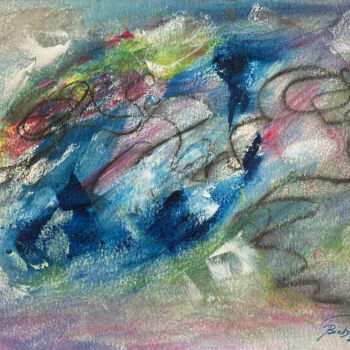 Peinture intitulée "Abstraction 11" par Guy Benson, Œuvre d'art originale, Huile