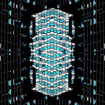 Photography titled "Building Reflection…" by Ken Lerner, Original Artwork, Digital Photography