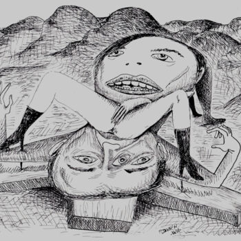 Une crucifixion / hommage à C.