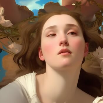 제목이 "Angel 7011"인 디지털 아트 Michael C Bertsch로, 원작, 2D 디지털 작업