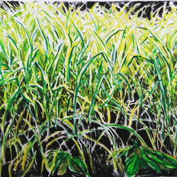 「Impenetrable Underg…」というタイトルの絵画 Michael E. Vossによって, オリジナルのアートワーク, オイル