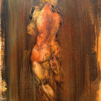 Painting titled "Iso" by Dominique Dève, Original Artwork, Acrylic