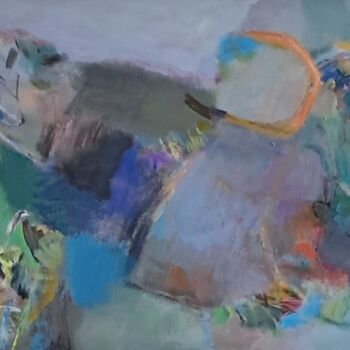 Painting titled "Light of the day" by Kae-He Zöllner, Original Artwork, Acrylic