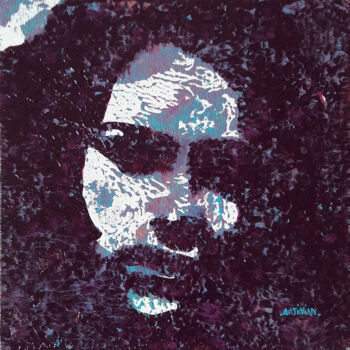 Peinture intitulée "Laura portrait à la…" par Sophie Artinian, Œuvre d'art originale, Huile Monté sur Carton