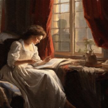 Digital Arts titled "The Song Writer : W…" by Gerry Martinez, Original Artwork, Digital Painting