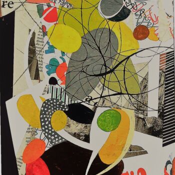 Painting titled "nature morte" by Shub, Original Artwork, Acrylic
