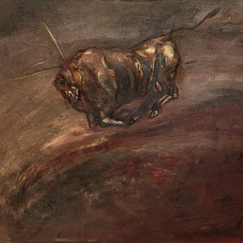 绘画 标题为“Metamorphosis with…” 由Allamyrat Muhammedov, 原创艺术品, 油