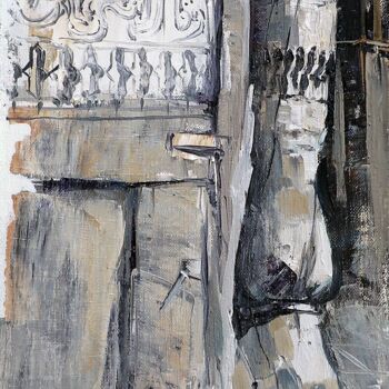 Pittura intitolato "Hywa" da Azat Myradov, Opera d'arte originale, Olio