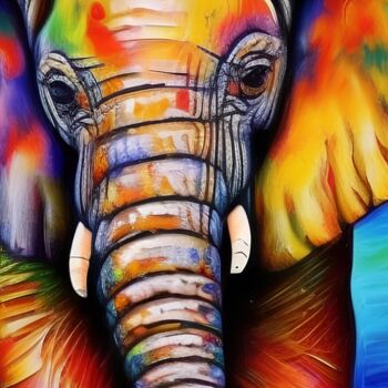Digital Arts titled "Ele 000000000000000…" by Michael C Bertsch, Original Artwork, Digital Painting