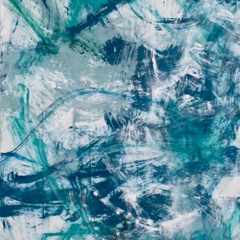 Malerei mit dem Titel "The Anchor" von Andreas Angleitner, Original-Kunstwerk, Acryl