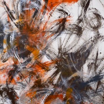 Malerei mit dem Titel "The Gentleman" von Andreas Angleitner, Original-Kunstwerk, Acryl