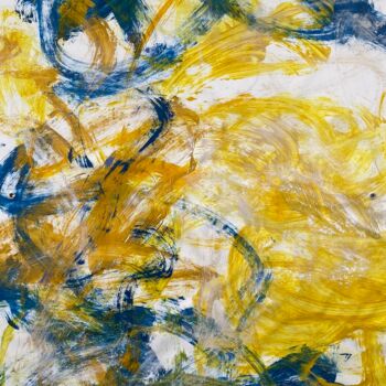 Malerei mit dem Titel "Unknown Paths" von Andreas Angleitner, Original-Kunstwerk, Acryl