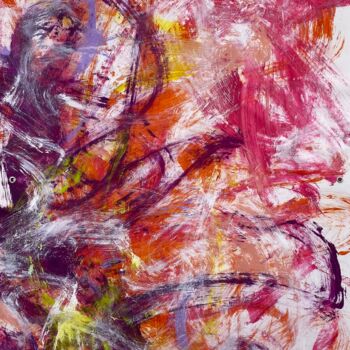 Malerei mit dem Titel "The House And Yard…" von Andreas Angleitner, Original-Kunstwerk, Acryl