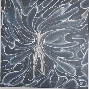 Peinture intitulée "mother energy" par Daria Belykh, Œuvre d'art originale, Acrylique