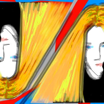 제목이 "40th"인 디지털 아트 Chiara Perrot로, 원작, 2D 디지털 작업
