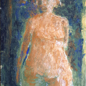 Peinture intitulée "ENCEINTE DEBOUT" par Xavier Auffret, Œuvre d'art originale, Acrylique Monté sur Châssis en bois