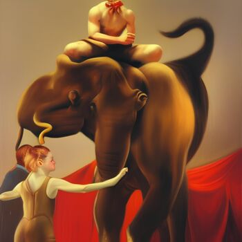 Digital Arts titled ""Circuses of Idiots…" by Michael C Bertsch, Original Artwork, 2D Digital Work