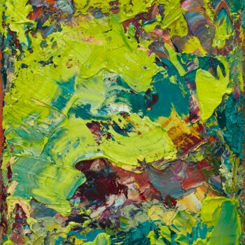 "Colourscape 29" başlıklı Tablo Simon Findlay tarafından, Orijinal sanat, Petrol
