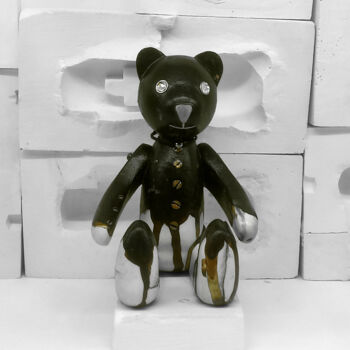 雕塑 标题为“HandBear : HB-A000S…” 由Seven E, 原创艺术品, 树脂