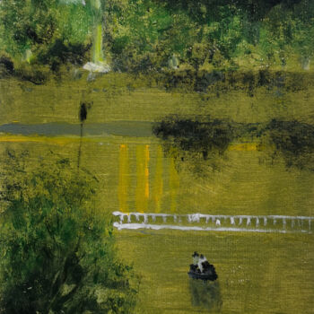 Painting titled "My view on the 26th…" by Zhengyuan Gao (Cooper), Original Artwork, Acrylic
