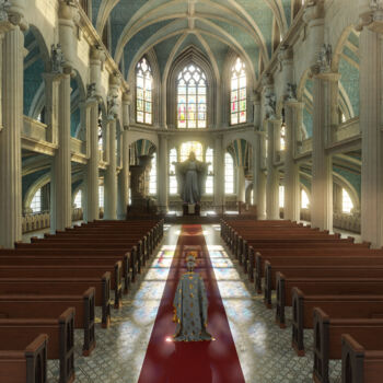"Anno Domini" başlıklı Dijital Sanat Onur Berk Ömeroğlu tarafından, Orijinal sanat, 3D modelleme