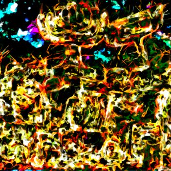 Arte digitale intitolato "Judaea Capta Gold L…" da Joseph Anthony Quattromini, Opera d'arte originale, Pittura digitale