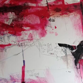 Painting titled "Eternal Love 1" by Leo Budhi, Original Artwork, Acrylic