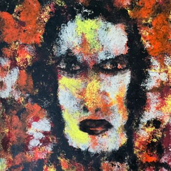 Peinture intitulée "Conquered" par Gina Lafont, Œuvre d'art originale, Acrylique