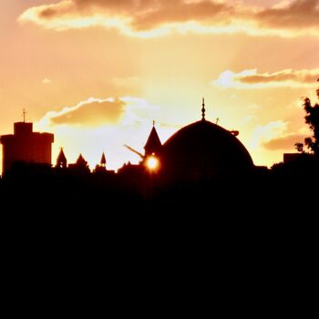 Fotografia intitolato "Bell Tower Sunset 2" da Joseph Anthony Quattromini, Opera d'arte originale, Fotografia non manipolata