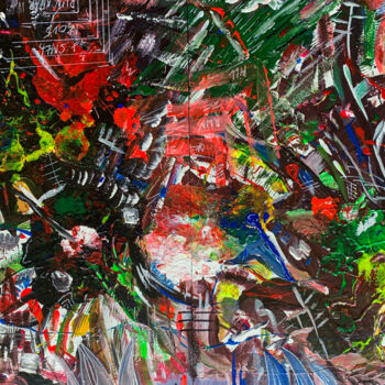 Pintura titulada "San Francisco" por Maksim Rizniak, Obra de arte original, Acrílico