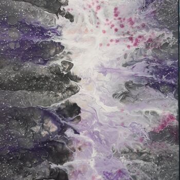 Dessin intitulée "Еxplosion d'énergie…" par Iakim, Œuvre d'art originale, Acrylique Monté sur Châssis en bois