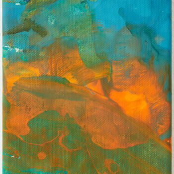 제목이 "Drips 24"인 미술작품 Simon Findlay로, 원작, 아크릴