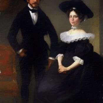 Digital Arts titled "A Lady and Gentlema…" by Gerry Martinez, Original Artwork, Digital Painting