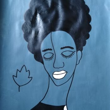 Painting titled "Automne" by Vincent Cheikh, Original Artwork, Acrylic