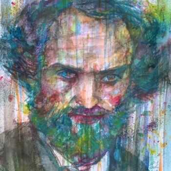 제목이 "PAUL CEZANNE"인 미술작품 Lautir로, 원작, 수채화