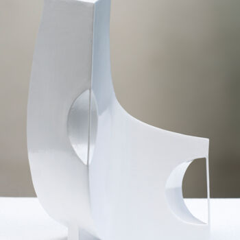 Sculpture titled "Morandi 1" by Roberto Canduela, Original Artwork, Metals