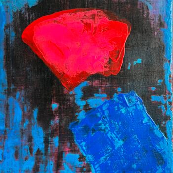 Painting titled "Vital Chaos" by Gordeco®, Original Artwork, Acrylic