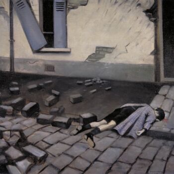 Painting titled "A Taube" by Christopher Nevinson, Original Artwork, Oil