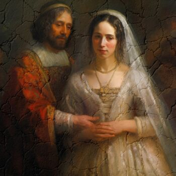 "The Jewish Bride :…" başlıklı Dijital Sanat Gerry Martinez tarafından, Orijinal sanat, Dijital Resim