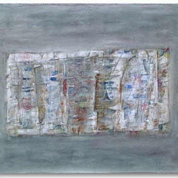 Peinture intitulée "Sans titre- Numérot…" par Juliette Gallas, Œuvre d'art originale, Acrylique Monté sur Châssis en bois
