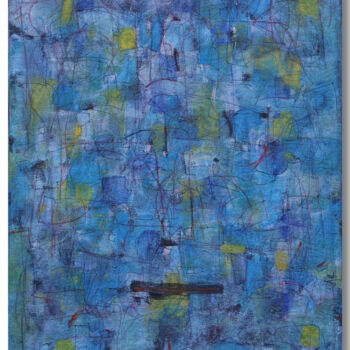 Peinture intitulée "Sans titre- Numérot…" par Juliette Gallas, Œuvre d'art originale, Acrylique