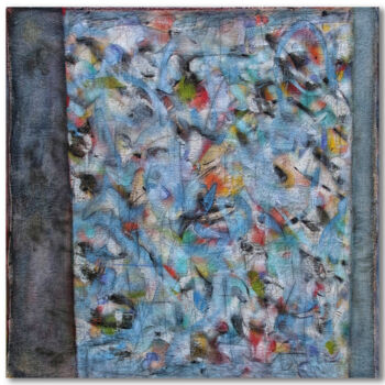 Peinture intitulée "Sans titre- Numérot…" par Juliette Gallas, Œuvre d'art originale, Acrylique Monté sur Châssis en bois