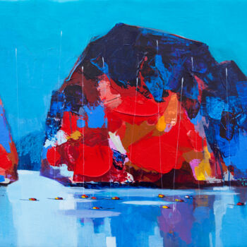 "HA LONG BAY NO.68" başlıklı Tablo Khanh The Bui tarafından, Orijinal sanat, Akrilik