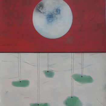Pintura titulada "Hanging Rocks" por Prashant Sharma, Obra de arte original, Pintura al aerosol Montado en Bastidor de camil…