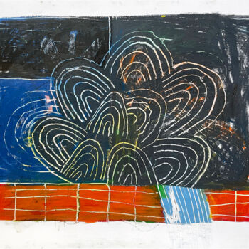 Dessin intitulée "PERPETUAL CYCLE WIT…" par Luc Pierre, Œuvre d'art originale, Pastel