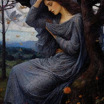 Arts numériques intitulée "Boreas Painting : R…" par Gerry Martinez, Œuvre d'art originale, Peinture numérique