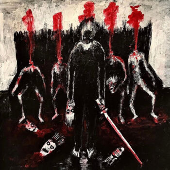 Peinture intitulée "Kings" par Vaxo Lang, Œuvre d'art originale, Acrylique