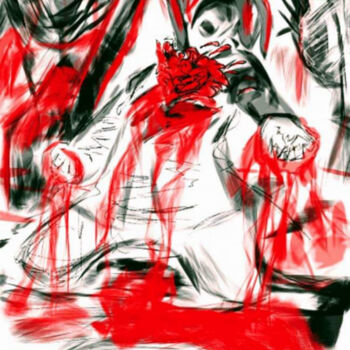 Arte digital titulada "Food4theweak" por Michael Vazquez (Chef_le_vaz), Obra de arte original, Pintura Digital