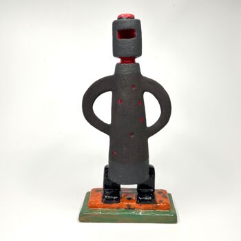 雕塑 标题为“Ned Standing Firm” 由Stefan Mager, 原创艺术品, 陶瓷