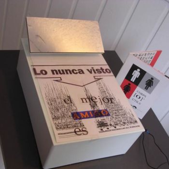 제목이 "MARCO FERNANDEZ-MAR…"인 콜라주 Vinculos_artefímera Jaime Rodriguez로, 원작